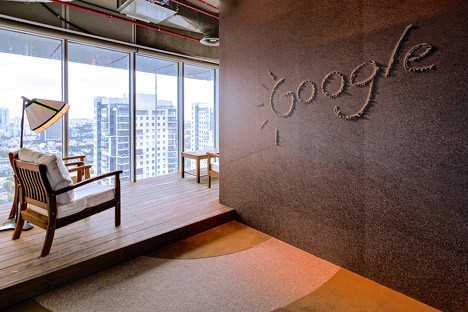 Google\\\'s new Tel Aviv headquarters include a meeting area filled with or.jpg