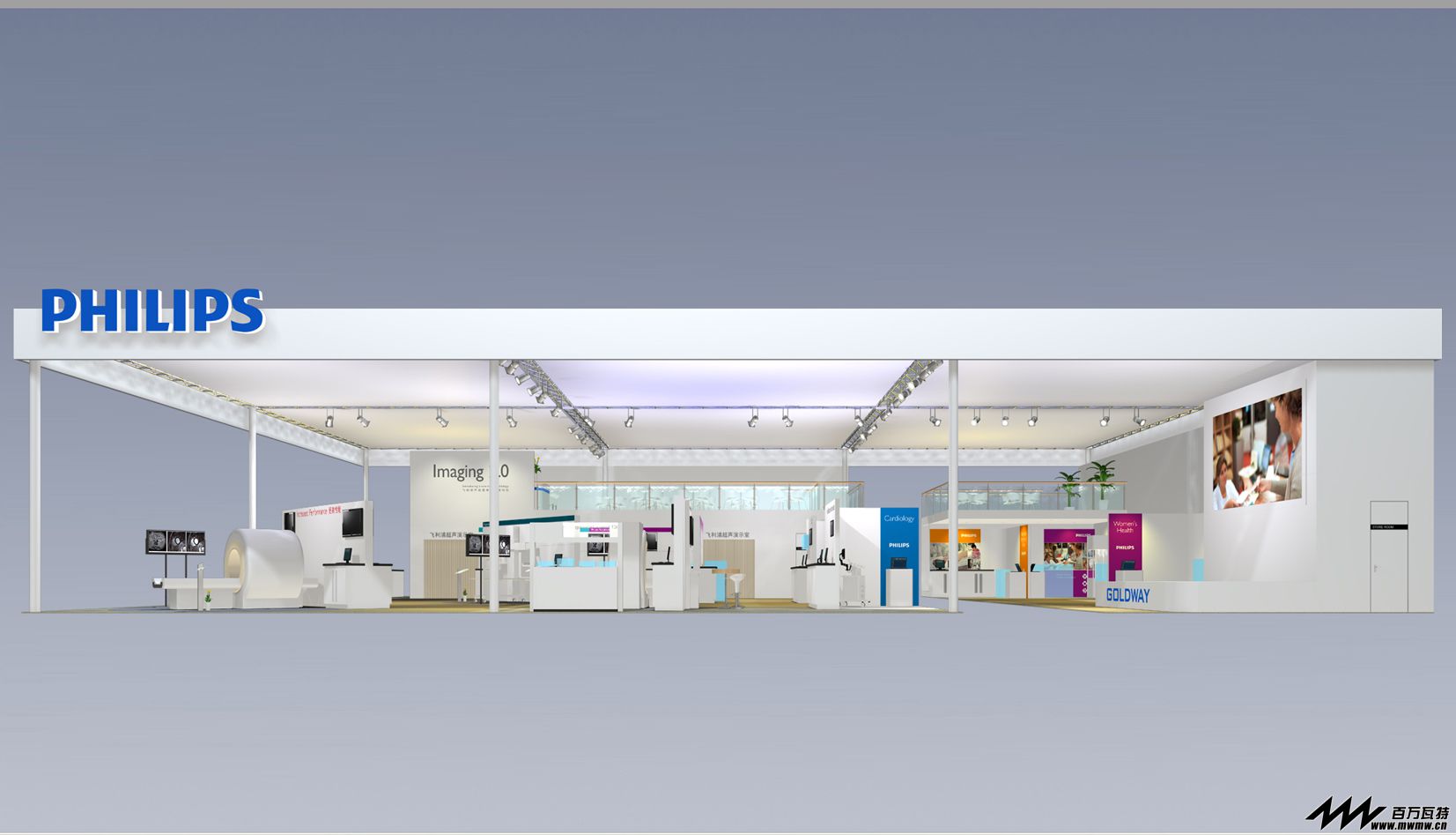 分享下医疗展的资料 philips这个客户比较注重产品的功能区域性 用