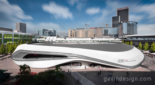 2011法兰克福国际车展（IAA 2011）奥迪展馆