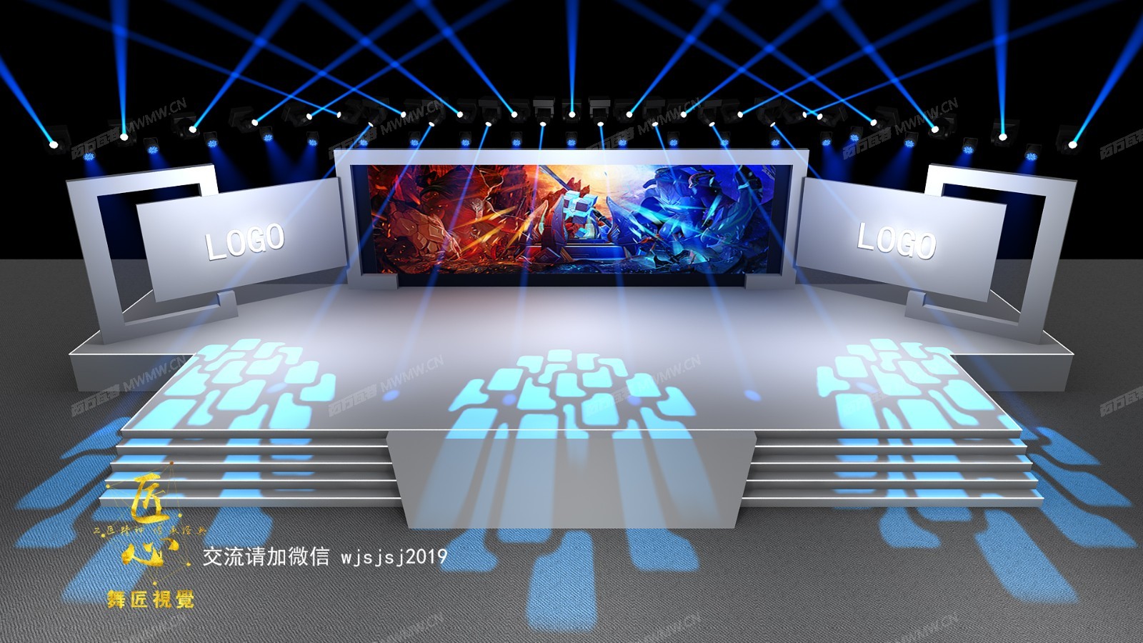 舞美效果图 舞台效果图 舞美设计图 舞台设计图 舞匠视觉设计 舞美咖 时装发布会 发布会舞美 发布会舞台 新 ...
